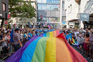 CSD Stuttgart - Stuttgart Pride - Zu Gast bei der Mahnwache des CSD Karlsruhe  