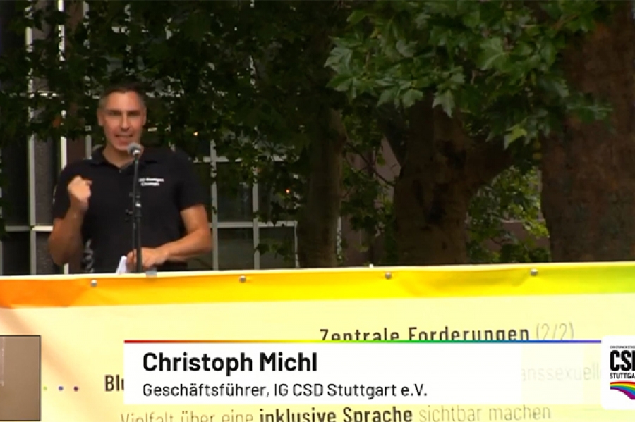 CSD Stuttgart &bull; Online-Pride in Geb&auml;rdensprache