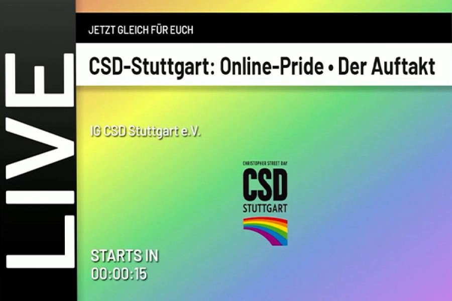 CSD Stuttgart 2020: Online-Pride 25.07.2020 &amp;quot;Das ganze Programm&amp;quot;